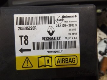 фото thumb №7, Панель консоль подушка безпеки renault megane iii