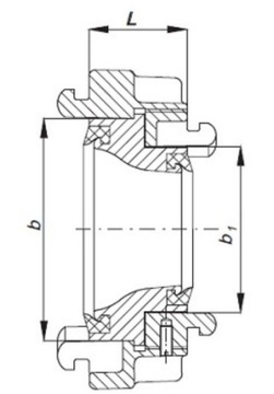 ПЕРЕХОД ДЛЯ ПОЖАРНОГО ШЛАНГА STORZ 25/52мм 1/2 дюйма