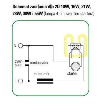 świetlówka GR10q 28W 4P PLQ PL-Q 2D28 3500K 927939383540