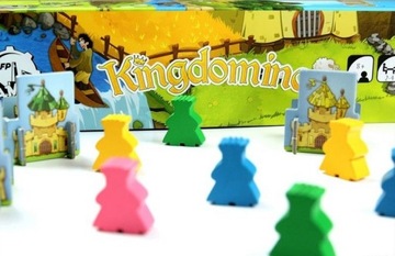 FoxGames Kingdomino НАСТОЛЬНАЯ ИГРА Тактическая и стратегическая ДЛЯ ВСЕЙ СЕМЬИ