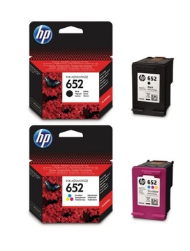 Картриджи для принтеров HP 652 F6V24AE, F6V25AE оригинальные