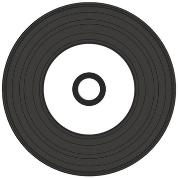 Traxdata Ritek CD-R Виниловый черный носитель, 10 шт.