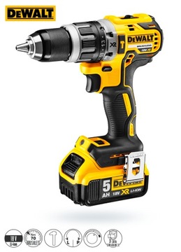 КОМБО-набор из 6 инструментов с аккумуляторами DeWALT DCK654P3T 3x5 Ач.