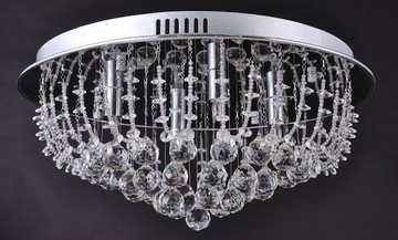 222 NOWOCZESNY ŻYRANDOL LAMPA SUFITOWA PLAFON RATY