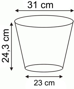 Горшок детский 31/24 12л 1 шт.