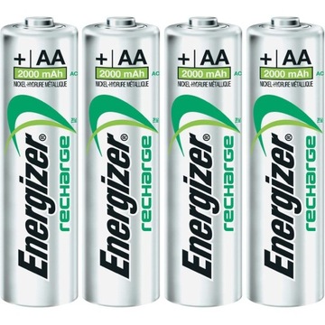 ЗАРЯДНОЕ УСТРОЙСТВО ENERGIZER + 4 АККУМУЛЯТОРА R6 AA 2000 мАч