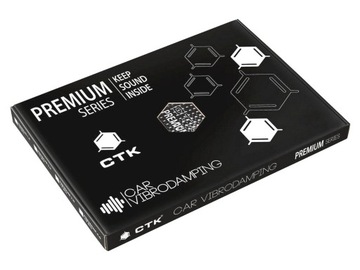 MATY BITUMICZNE CTK Premium 2.2 Box - mata tłumiąca, 15szt 2,8m2