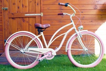 Женский велосипед Beach Cruiser 26 женщин LILY ROYALBI 3 скорости Shimano ретро