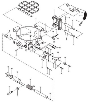 Стопорный штифт крышки Putzmeister Brinkman