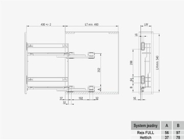 CRUISE FULL CARGO SIDE ЛЕВЫЙ MULTI 200/2 СЕРЫЙ