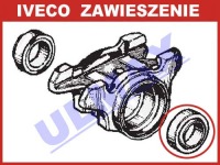 фото thumb №1, Подшипник подрамник кронштейн рессора iveco trakker наружный