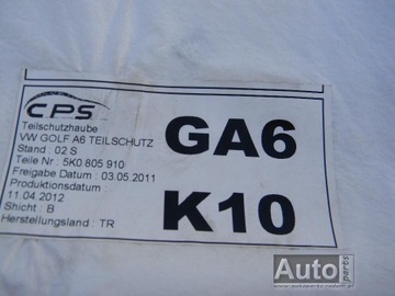 фото thumb №5, Ap чехлы na сиденья 5k0805910 vw golf vi cabrio