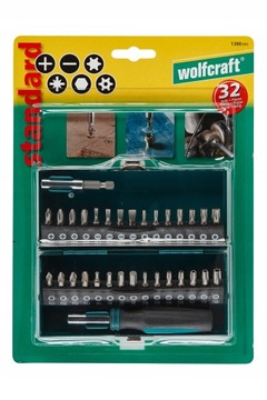 Wolfcraft WF1388000 набор стандартных битов