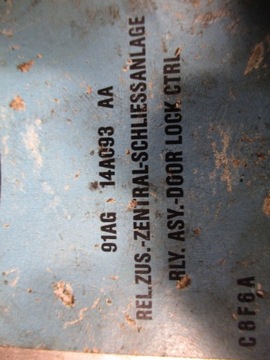 фото thumb №5, Ford escort 1.6 компьютер блок управления 91ag 14a093 aa