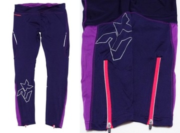 NIKE DRI-FIT legginsy sportowe getry TERMOAKTYWNE 7/8 fitness J.NOWE S 36