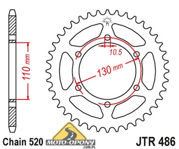 Комплект привода Yamaha YZF-R6 2006-2014 гг. - ZVMX!