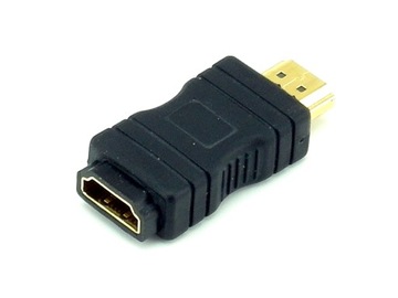 Компьютерный адаптер HDMI-HDMI, штепсельная розетка