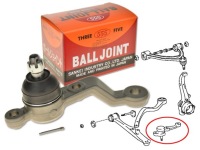 фото thumb №1, Lexus gs300 97-05 шаровая опора рычага перед нижний l