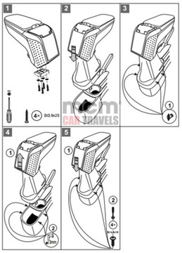 фото thumb №6, Подлокотник toyota yaris 2011- | rati подлокотник armster 2 b