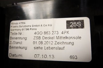 фото thumb №14, Пепельница бардачок audi a6 c7 4g0863273