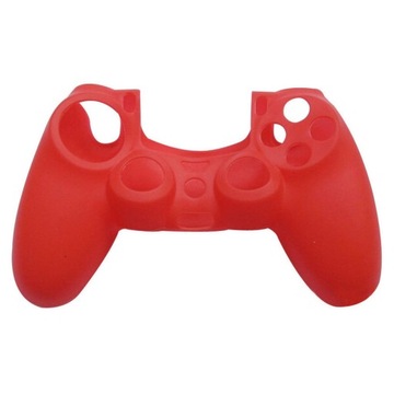 Чехол Overlay Silicone PS4 Pad, красный