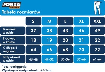 NOGAWKI OCIEPLACZE JESIEŃ ZIMA FORZA PUNTO L