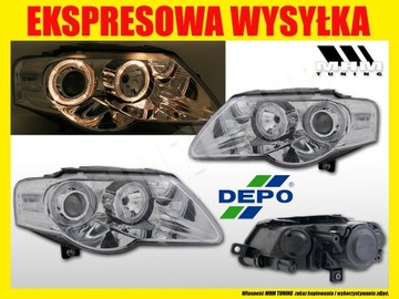 КОЛЬЦА ФАР АНГЕЛЬСКИЕ ГЛАЗКИ VW PASSAT B6 3C0