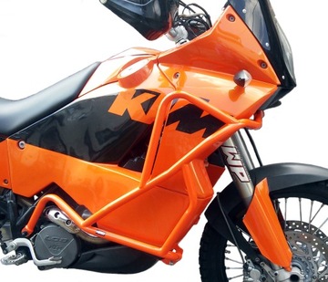 Пороги HEED KTM 950 ADVENTURE (02-6) ОРАНЖЕВЫЙ