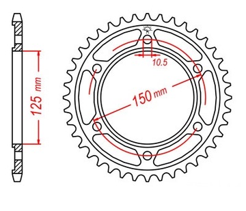 Задний rove задний приключение JT 1190 990 950 LC8