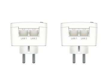FRITZ!Powerline 1220 Set - набор гигабитных адаптеров Powerline PLC