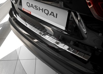 Накладка багажника, задний бампер, Nissan Qashqai 17+