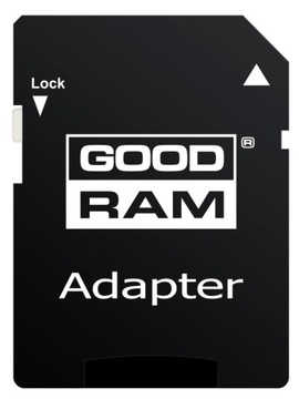 Карта micro SDHC GOODRAM 8 ГБ 8 ГБ microSD + рекламная SD