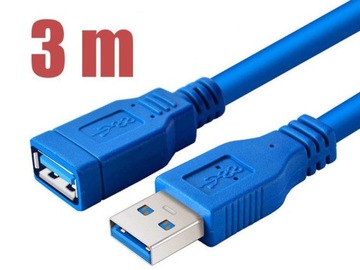 Удлинительный кабель USB 3.0 AM-AF FAST 3 м