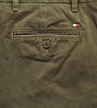 TOMMY HILFIGER spodnie chino DENTON strech - 31_34