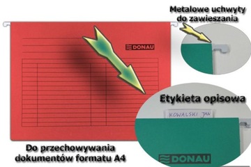 Папки подвесные DONAU 230г АКЦИЯ!