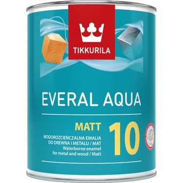 Водная эмаль Tikkurila Everal Aqua 10 40 80 НОВИНКА