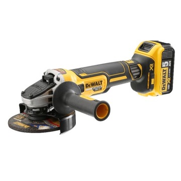 Угловая шлифовальная машина DeWalt DCG405P2, бесщеточная, 18 В, аккумуляторная, 5 А