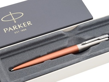 Шариковая ручка Parker Jotter CT Chelsea с оранжевой гравировкой