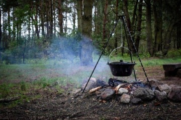 ВЕНГЕРСКАЯ ЭМАЛЬ CAULDINLE 8Л, ПОДСТАВКА, КРЫШКА