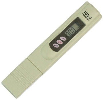 TDS EC метр термометр тестер жесткости воды 3в1