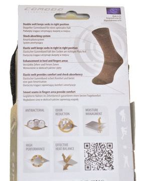 TREKKINGOWE Techniczne BAMBUSOWE oddychające 39-42