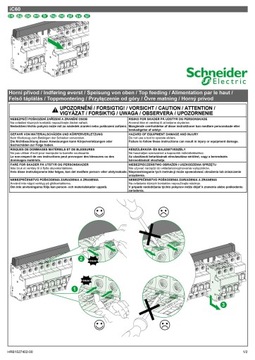 Автоматический выключатель SCHNEIDER 1P, предохранитель B6A