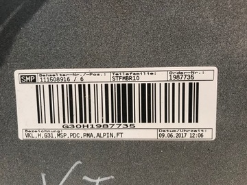 фото thumb №9, Bmw 5 g31 m набор kombi бампер задняя задний