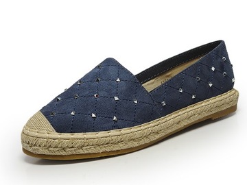 Espadrilles Women's Studs 5481 Blue R.37