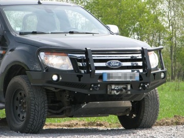 БАМПЕР FORD RANGER T6 11-15 ПЕРЕДНИЙ С КОЛЕНИКОМ