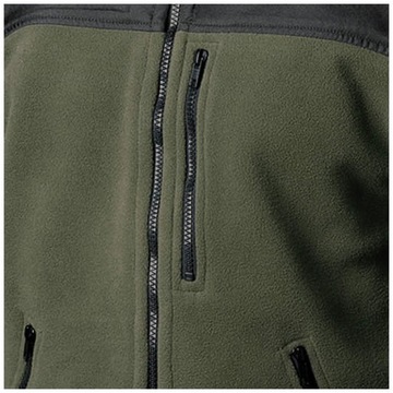 HELIKON CLASSIC ARMY Флисовая мужская толстовка оливково-зеленого/черного цвета S