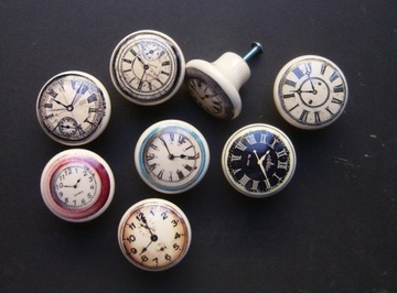 Ручка мебельная керамическая CLOCK № 15 dotdesign.