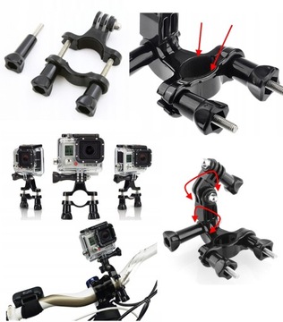 МЕГА НАБОР аксессуаров для держателей GoPro 7 6 100в1