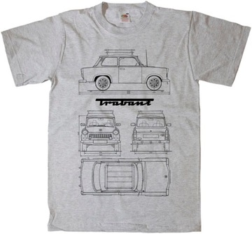 ФУТБОЛКА TRABANT ГДР ФУТБОЛКА S-XXL