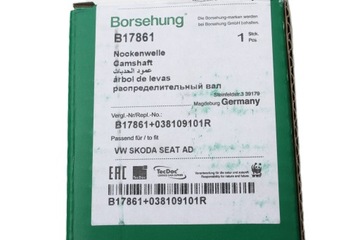 Распредвал 1.9 TDI 038109101R